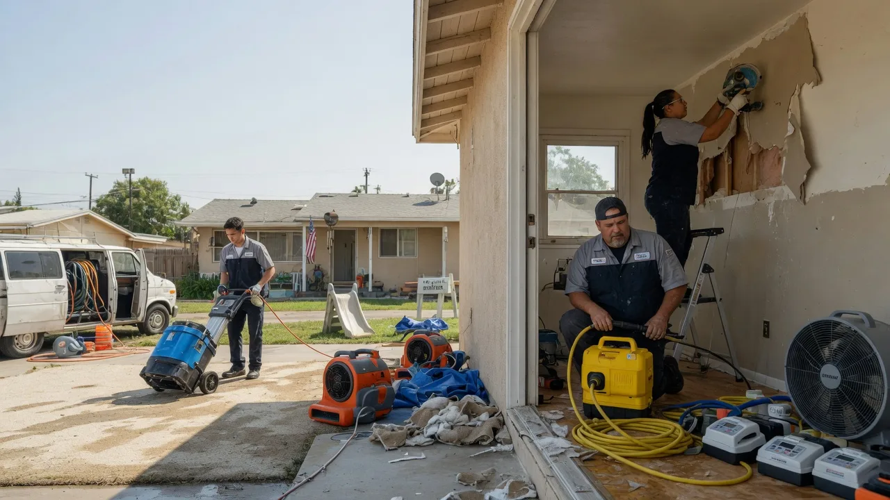 Water Damage Restoration in Five Points, CA near me